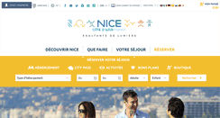 Desktop Screenshot of nicetourisme.com